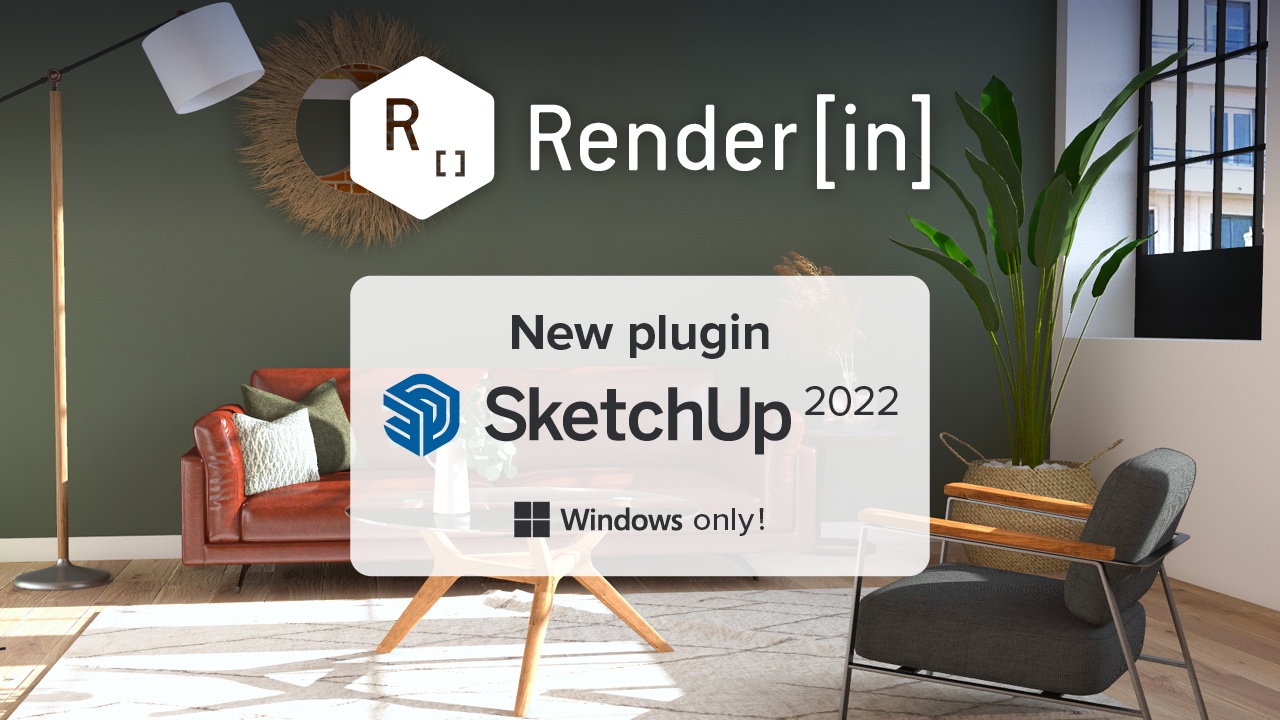 Render[in] 3 pro SketchUp 2022
