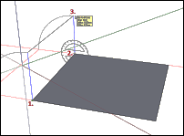 Rotující obdélník ve SketchUpu 2015