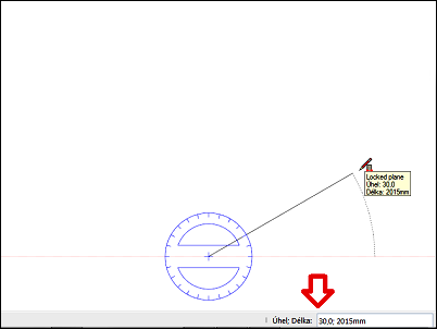 Rotující obdélník ve SketchUpu 2015